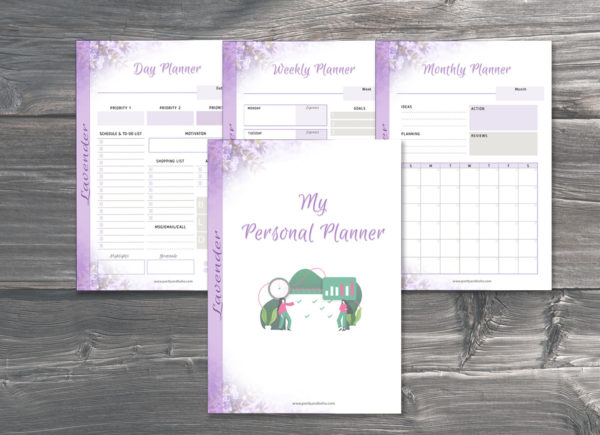 Personal Planner – Lavender